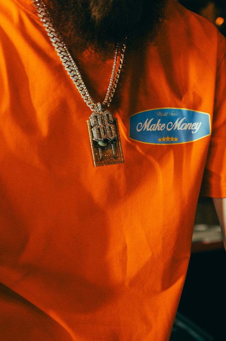 Make Money Studios Tour - T-Shirt [ORANGE]