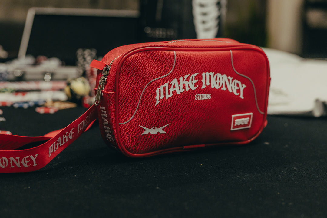 MAKEMONEY STUDIOS X FUEGO FANNY PACK [RED]