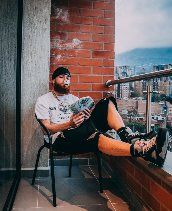 VIPER BAGGY SHORT [BLACK GREY]
