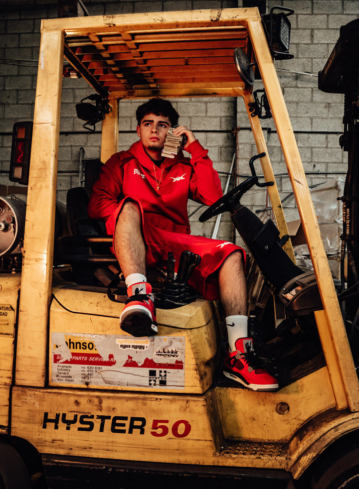 VIPER BAGGY SHORT [RED]