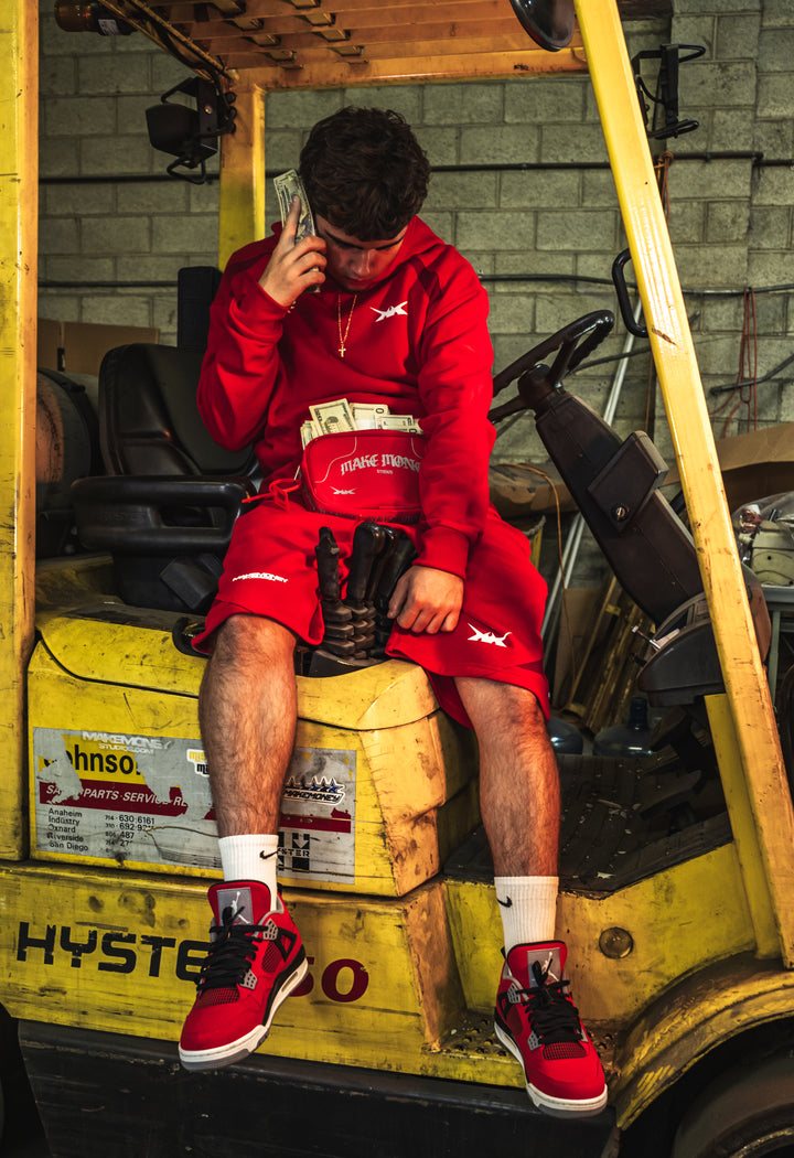 VIPER BAGGY SHORT [RED]