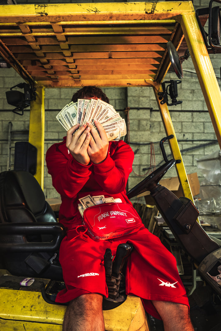 VIPER BAGGY SHORT [RED]