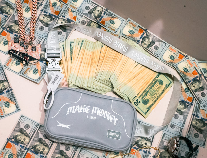 MAKEMONEY STUDIOS X FUEGO CARTERA [GRIS]