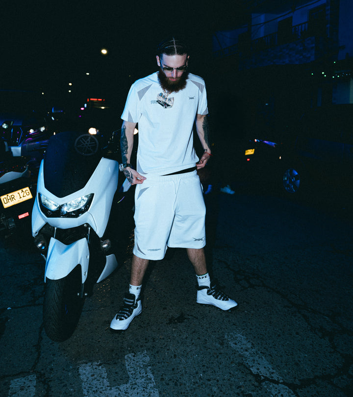 VIPER SHORT [WHITE GREY]