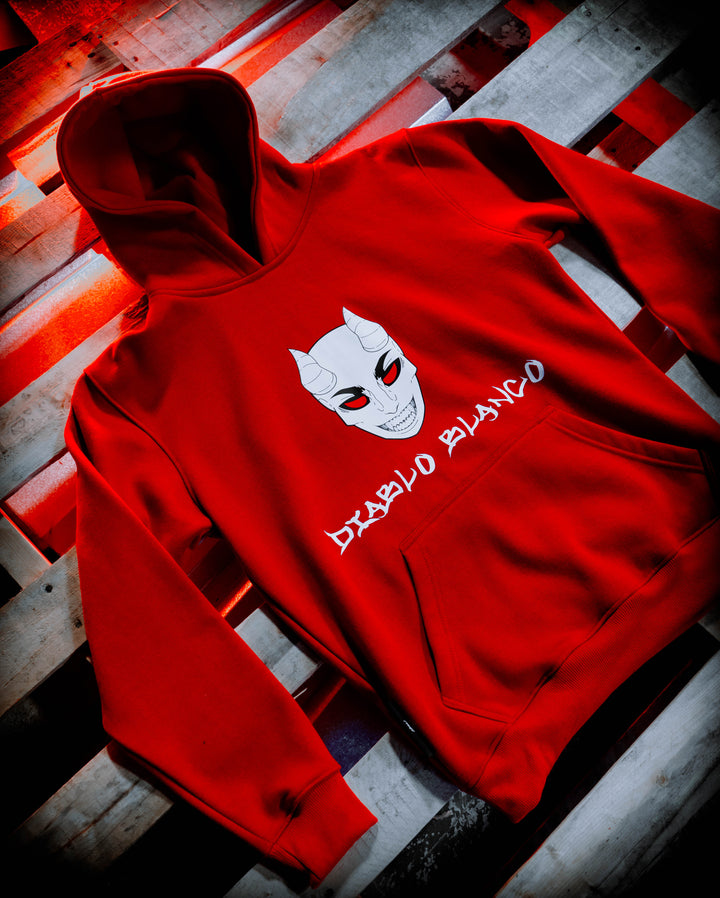 FUEGO X CDOBLETA HOODIE [ROJO]