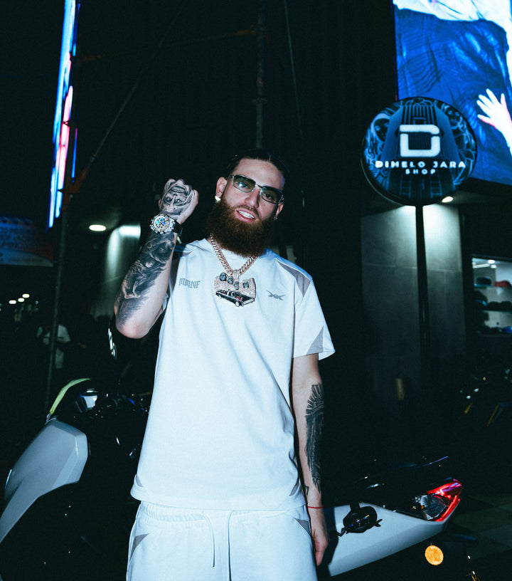 Make Money Members - Camisa [Blanca-Gris]