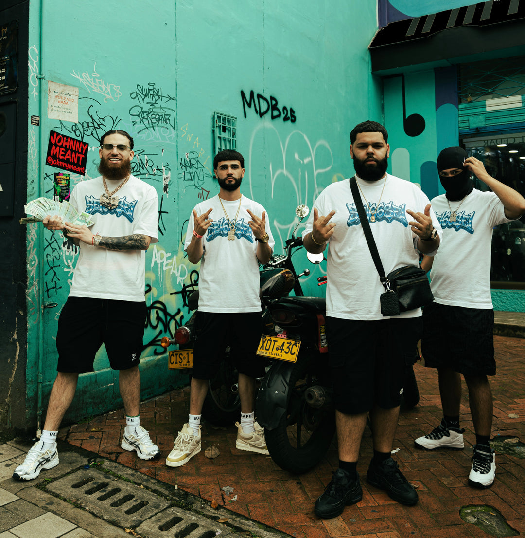 Camisa - SEI66SEI  [Blanca-Azul]