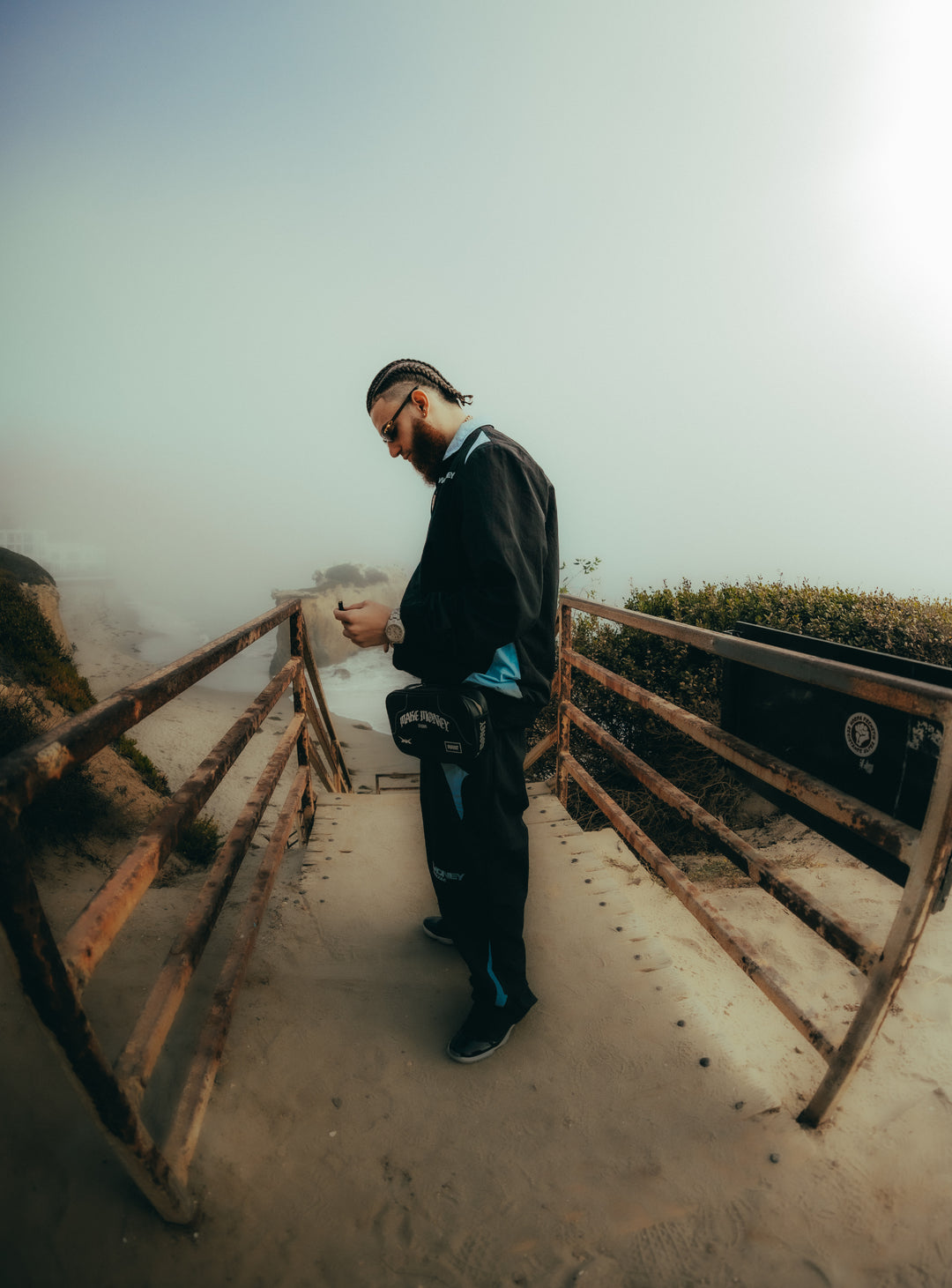 MAKEMONEY 66 TRACKSUIT [BLK-CIELO]