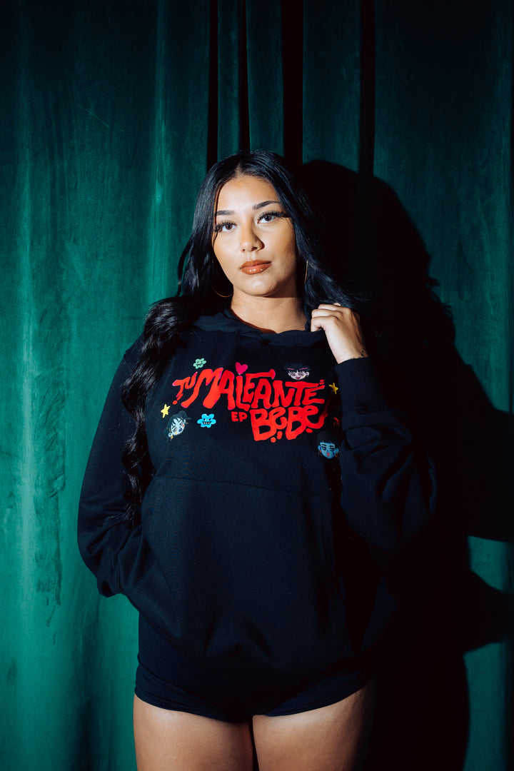 TU MALIANTE BEBE - HOODIE [NEGRA]