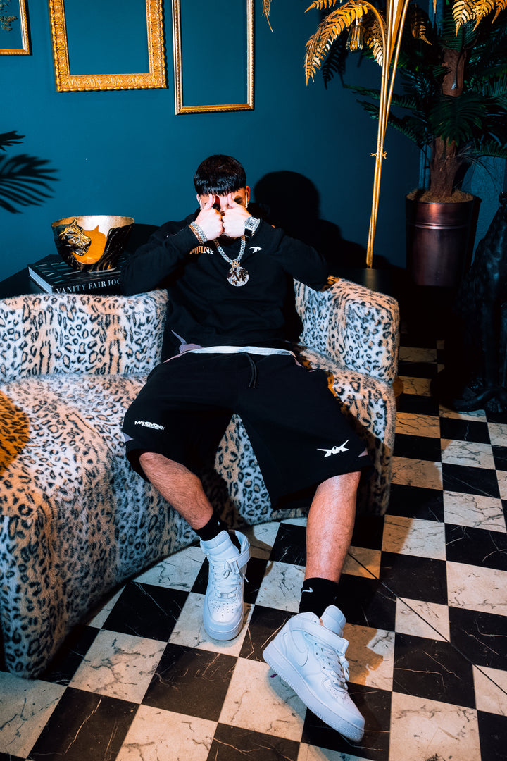 VIPER BAGGY SHORT [BLACK GREY]