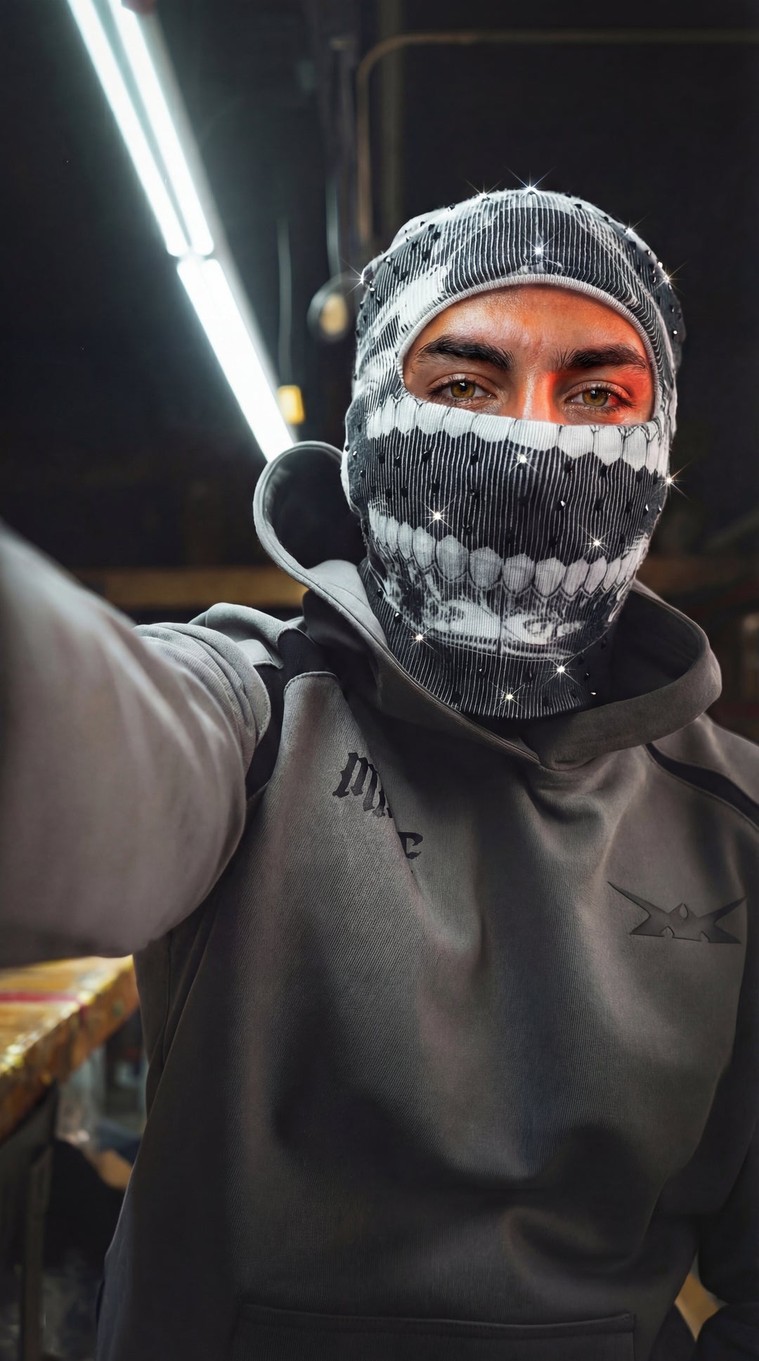 Chromed Skull - Balaclava