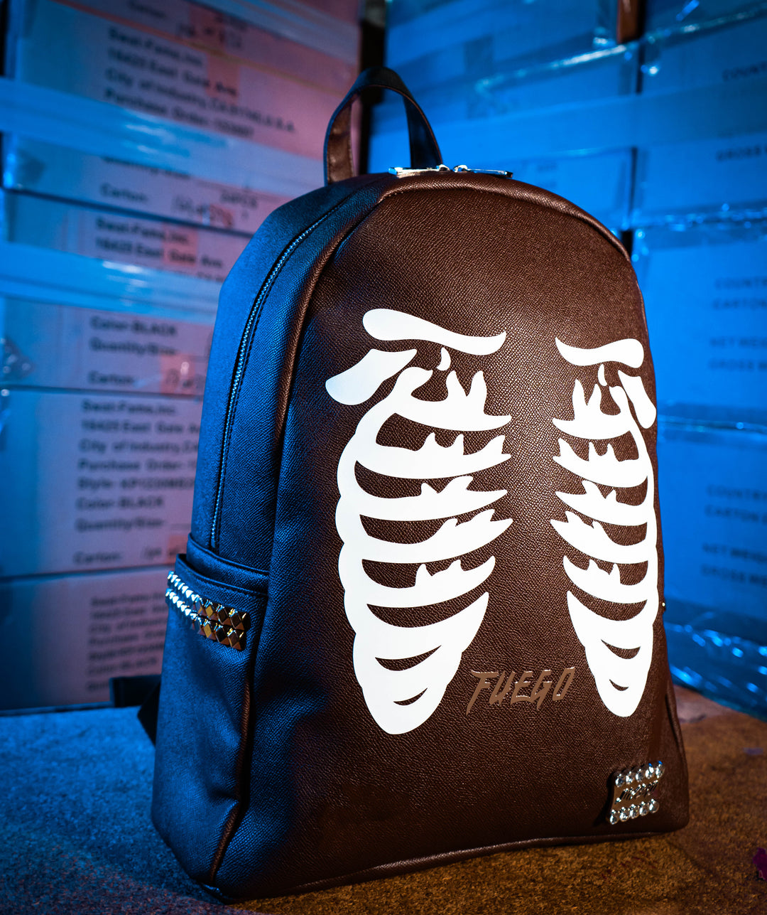 DIABLO BACKPACK - BRWN X WHITE