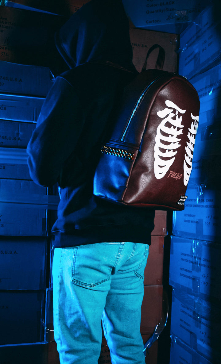 DIABLO BACKPACK - BRWN X WHITE