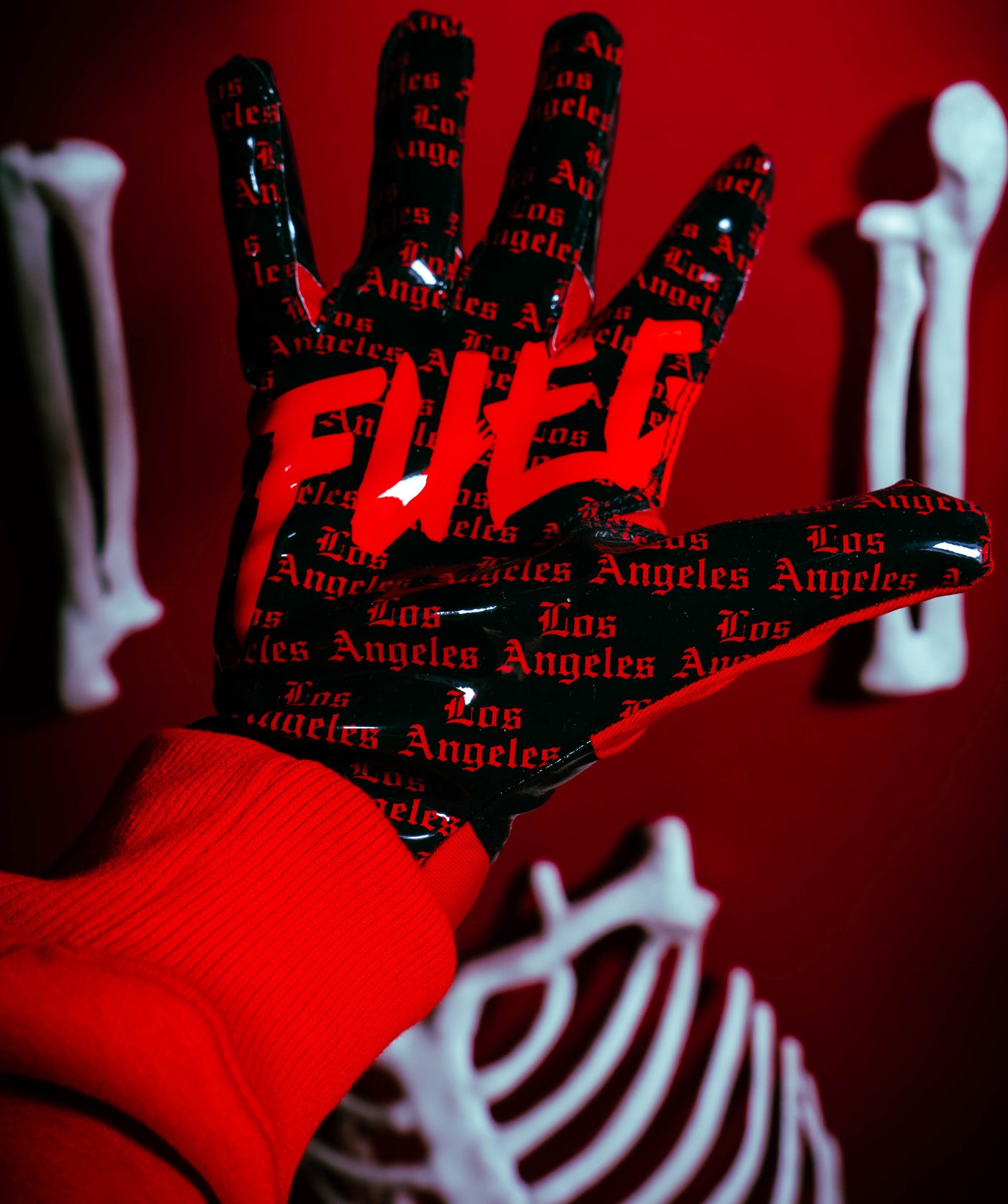Red x Black Inferno - Gloves